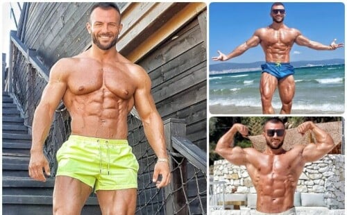 Muscle god Charming Joshua wants to dominate you on Flirt 4 Free