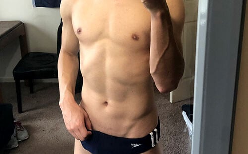 Cute Asian Speedo Boy