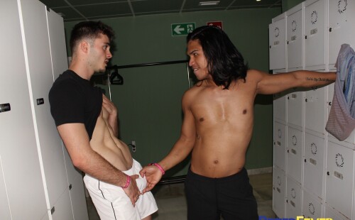 Scruffy Hugo Dupre has to have Alon Kemey's sweet booty