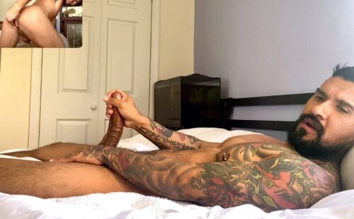 Boomer Banks and Max Adonis have some hot online sex