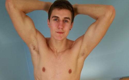 Simon Hollander Strips Naked