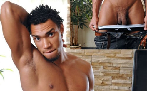 Black Russian aka Erick Lewis bust a nut!