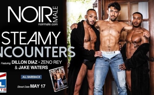 Dillon Diaz, Zeno Rey & Jake Waters Lead the Cast in Steamy Encounters DVD