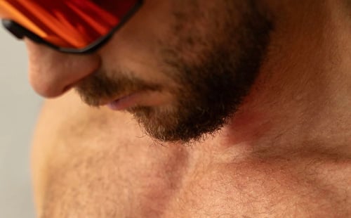 Showing Pierced Muscle Cock With John