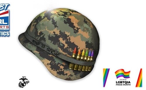 U.S. Marine Corps Celebrate PRIDE Month with Rainbow Bullets